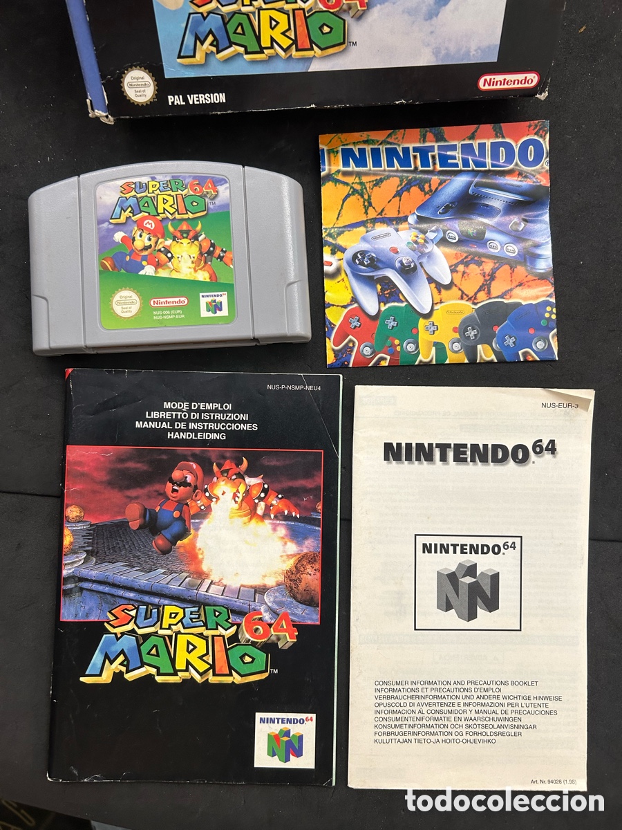 Videojuegos y consolas: Nintendo 64, S&uacute;per Mario 64 - Foto 2