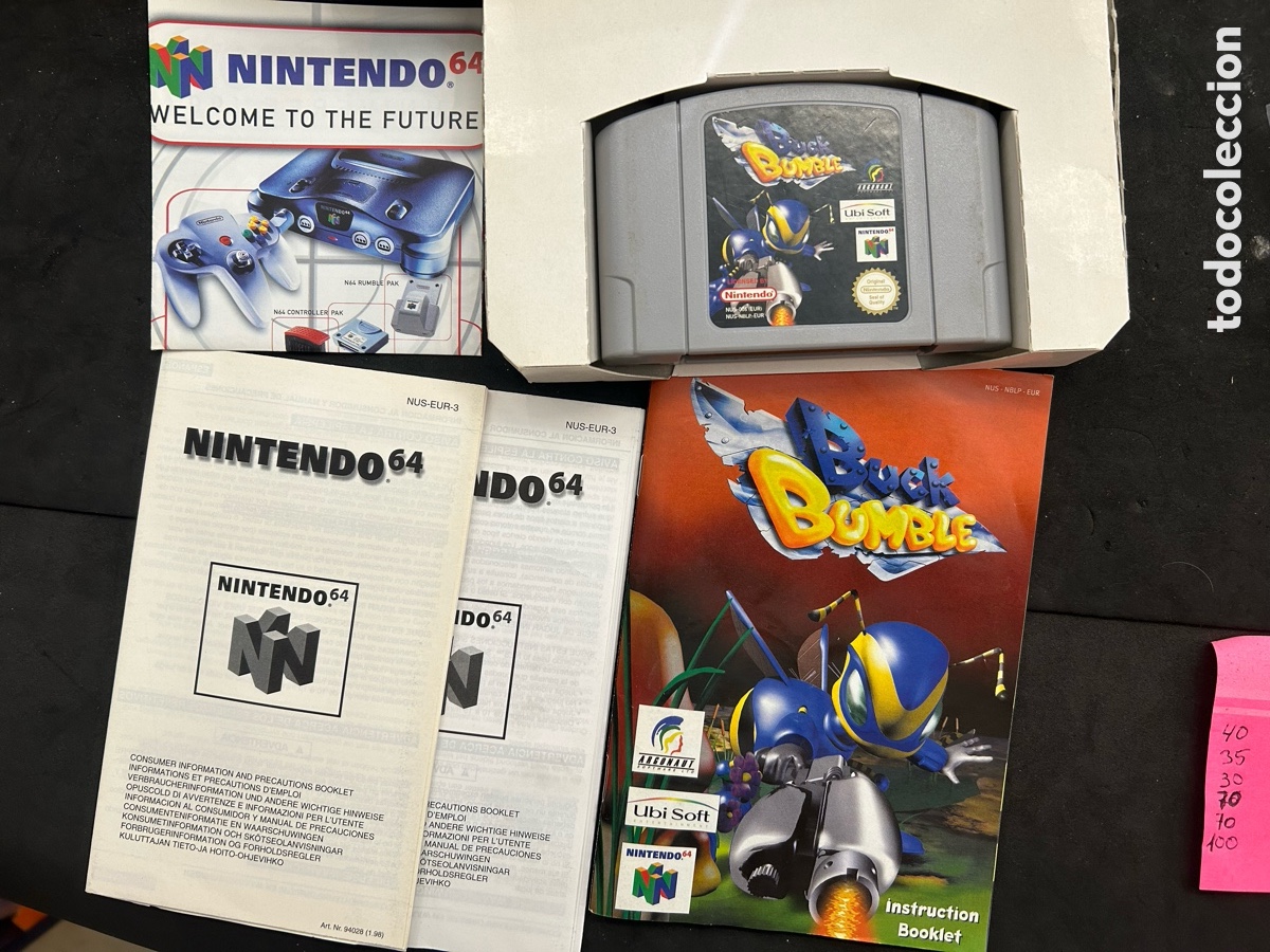 Videojuegos y consolas: Nintendo 64 Buck Bumble - Foto 2