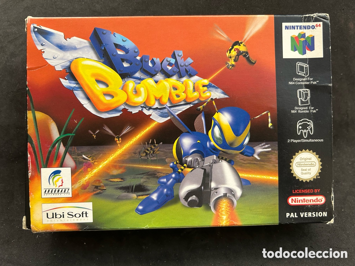 Videojuegos y consolas: Nintendo 64 Buck Bumble - Foto 3