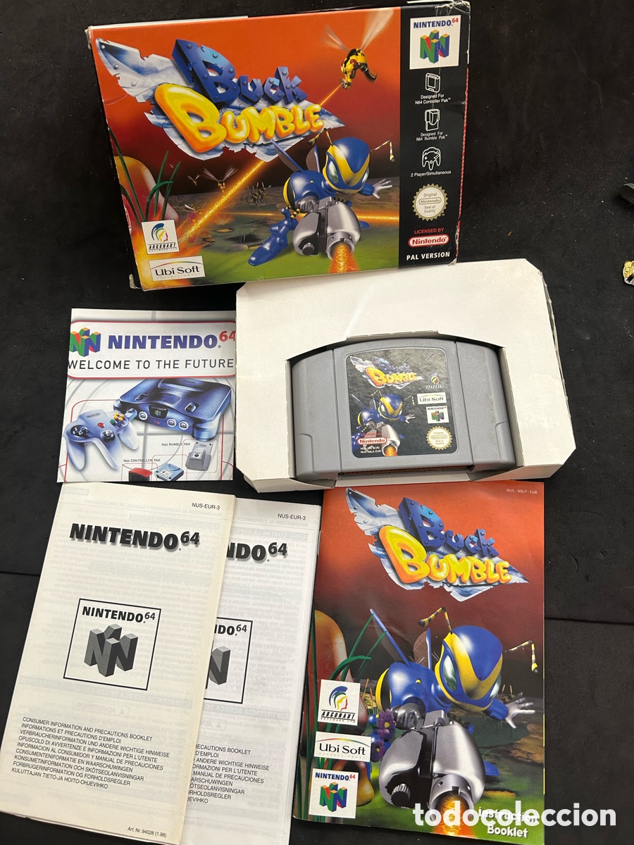 Videojuegos y consolas: Nintendo 64 Buck Bumble - Foto 1