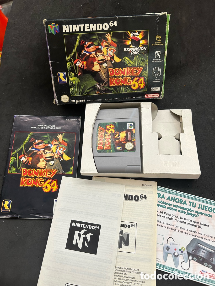 Videojuegos y consolas: Nintendo 64 Donkey Kong 64 - Foto 1