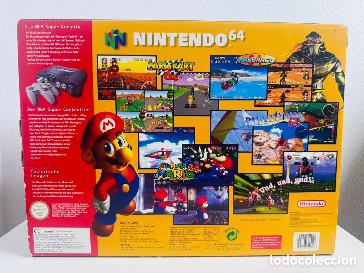 Videojuegos y consolas: Nintendo 64 Mario Pak - Foto 7