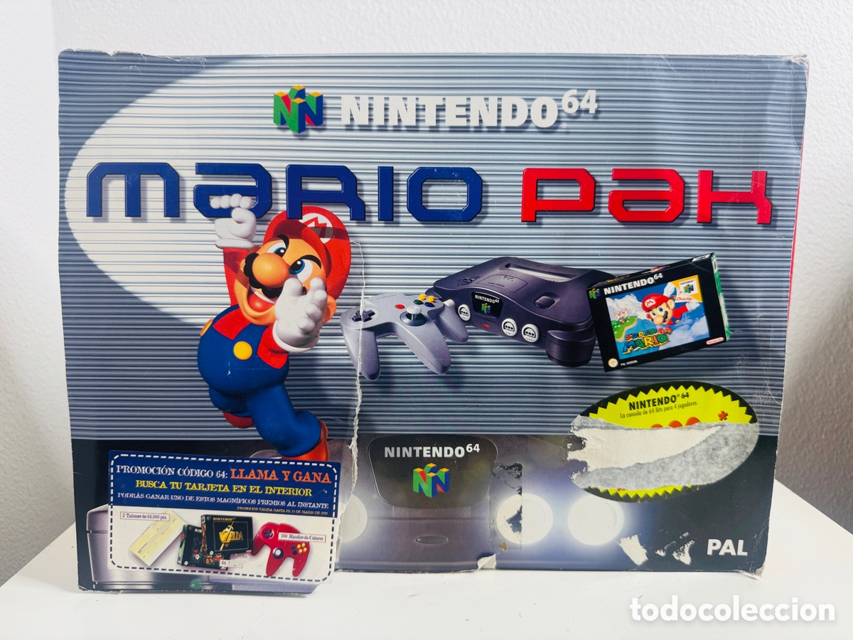 Videojuegos y consolas: Nintendo 64 Mario Pak - Foto 1
