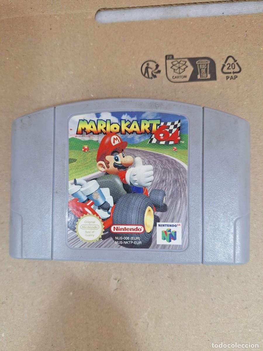 Videojuegos y consolas: Mario Kart 64 original N64 - Foto 1