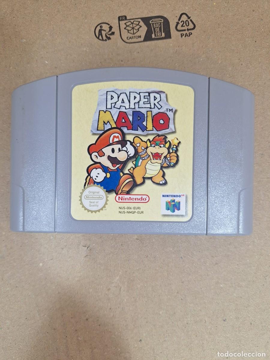 Videojuegos y consolas: Paper Mario original Nintendo 64 - Foto 1