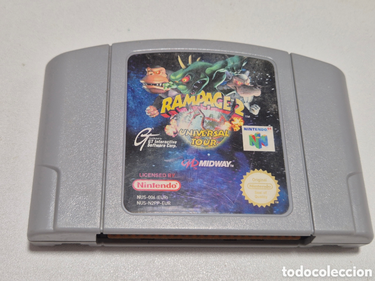 Videojuegos y consolas: RAMPAGE 2 UNIVERSAL TOUR - Foto 1