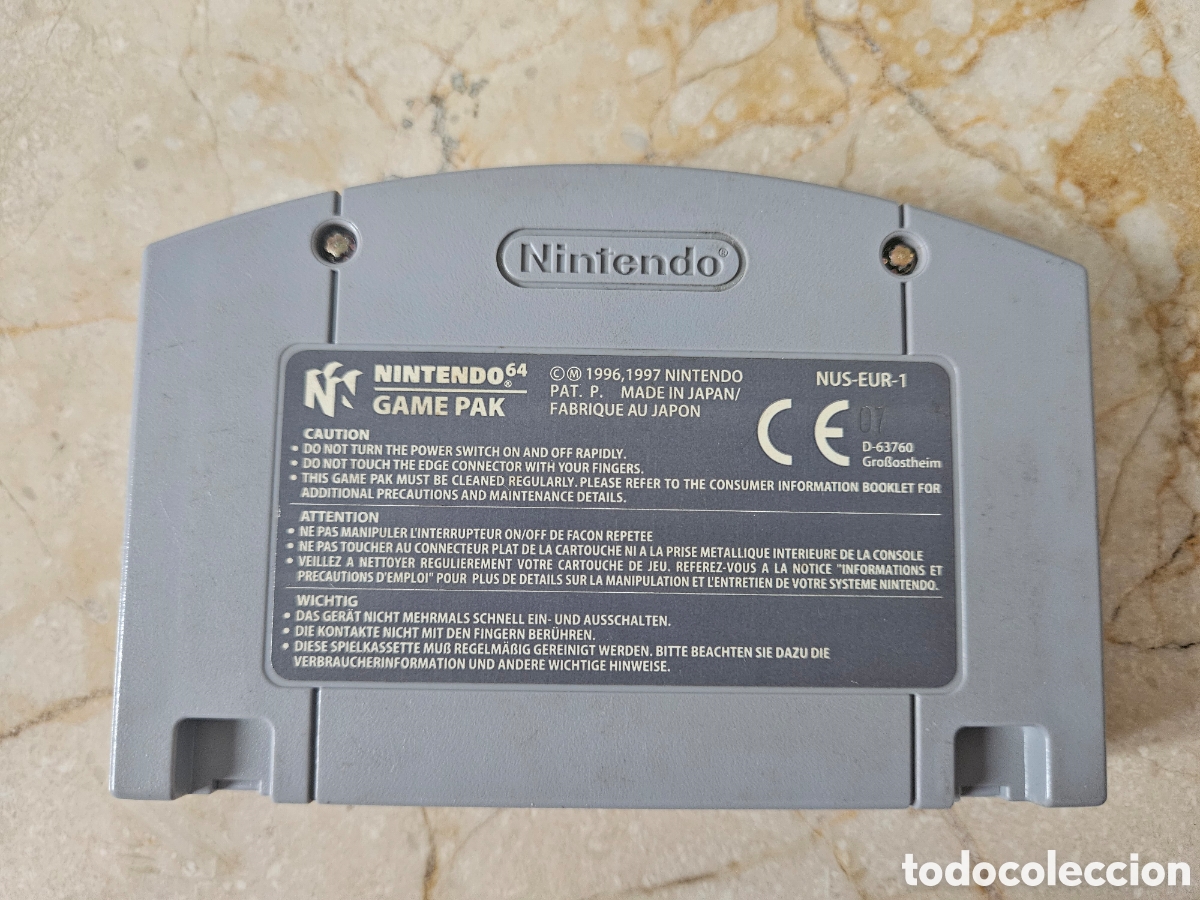 Videojuegos y consolas: N64 JUEGO SUPER MARIO 64 - Foto 2