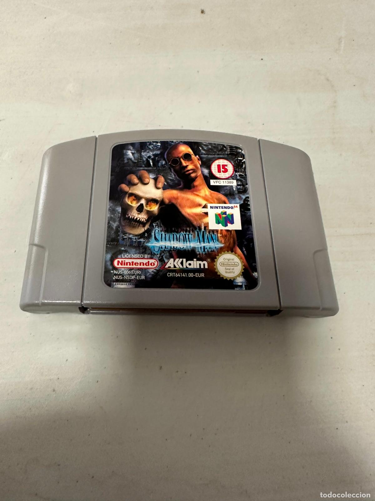 Videojuegos y consolas: Shadowman Shadow Man - Nintendo 64 N64 - PAL - Foto 1