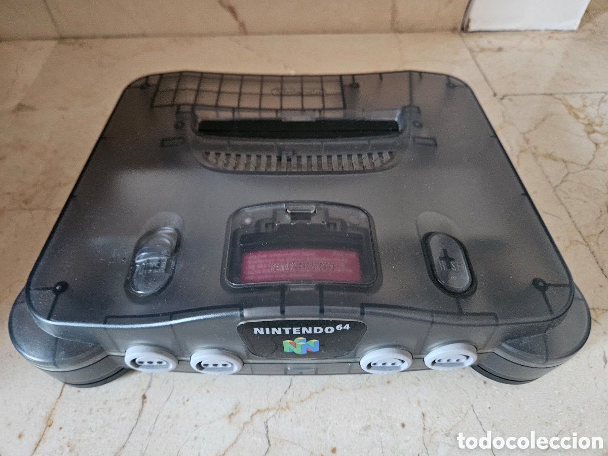 Videojuegos y consolas: Nintendo 64 consola Smoke pal - Foto 2
