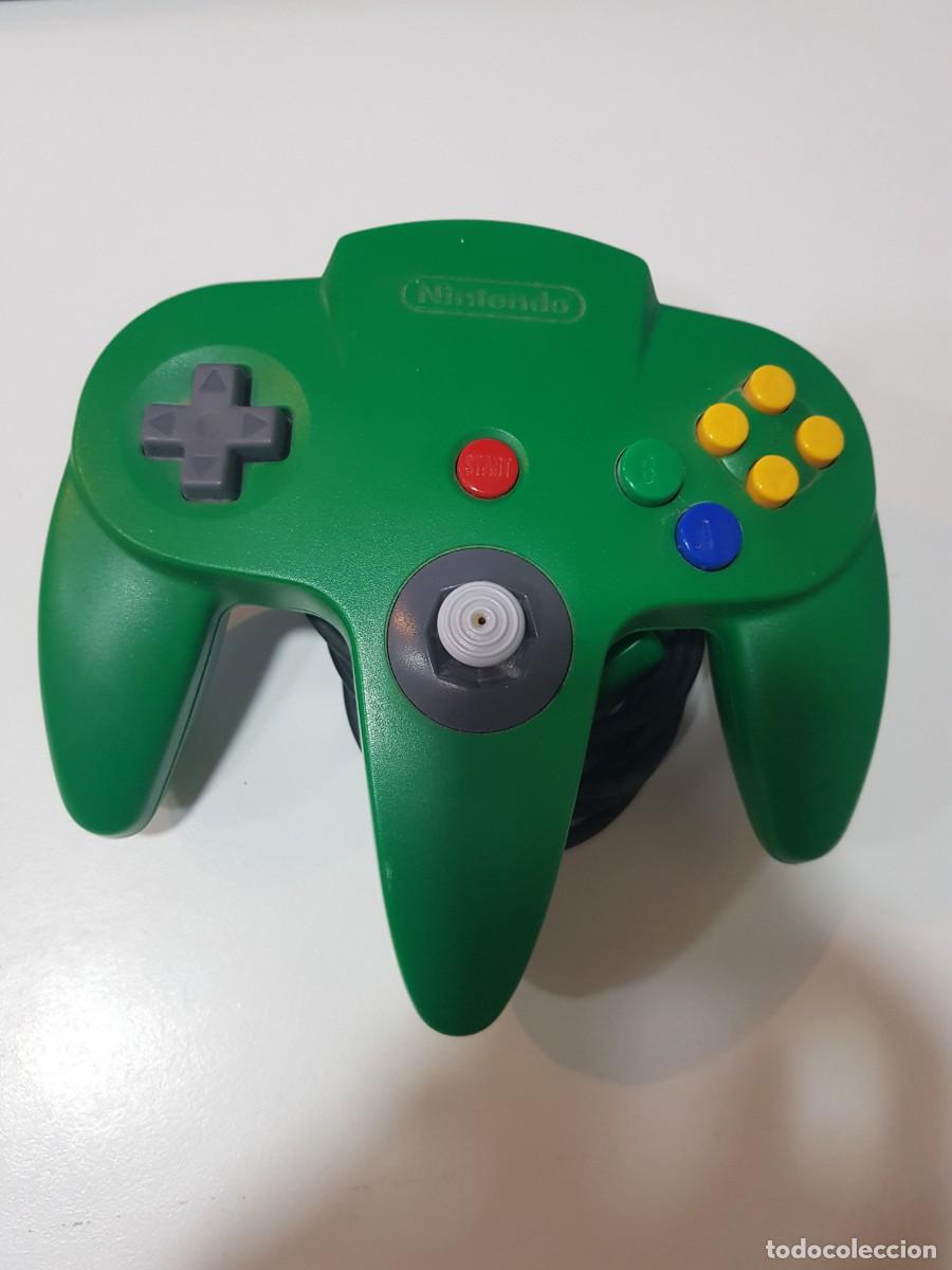 Videojuegos y consolas: Mando controller Nintendo 64 Color verde - Foto 1