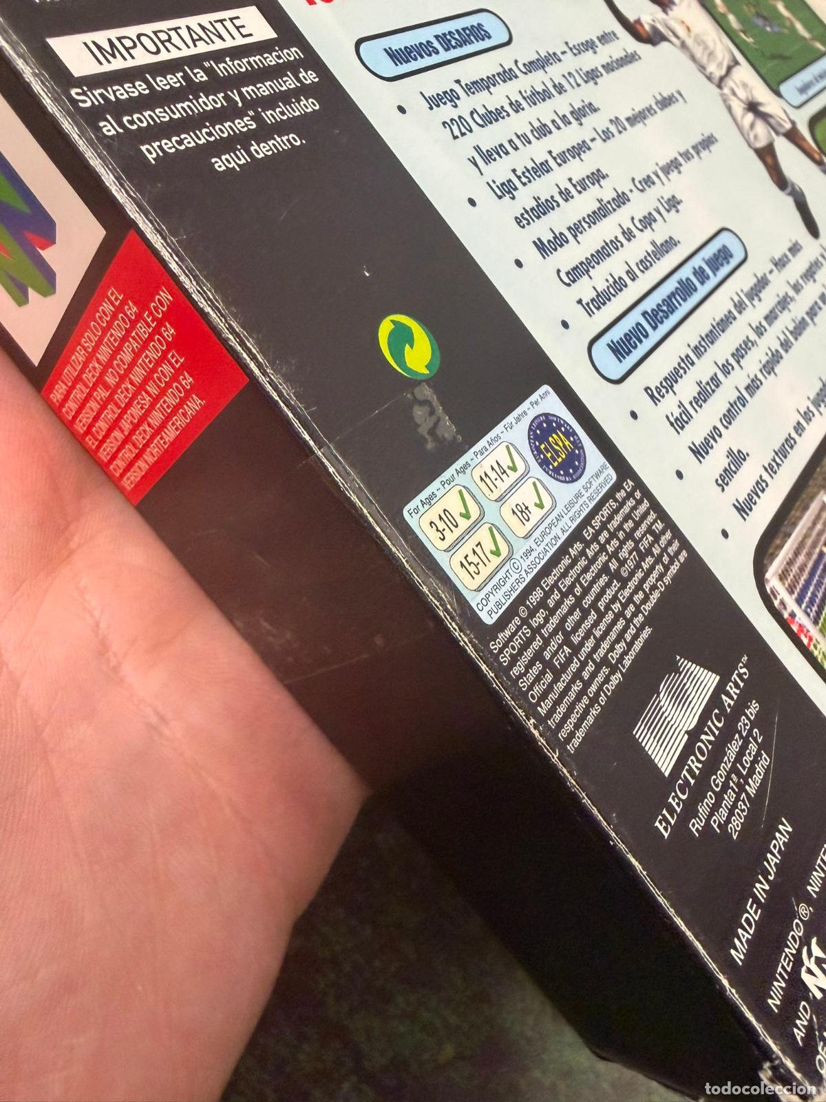 Videojuegos y consolas: Fifa 99 - Nintendo 64 - PAL ESP - Foto 7
