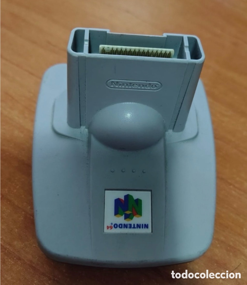 Videojuegos y Consolas: Nintendo 64 Official Transfer Pak Video Game Controller Accessories