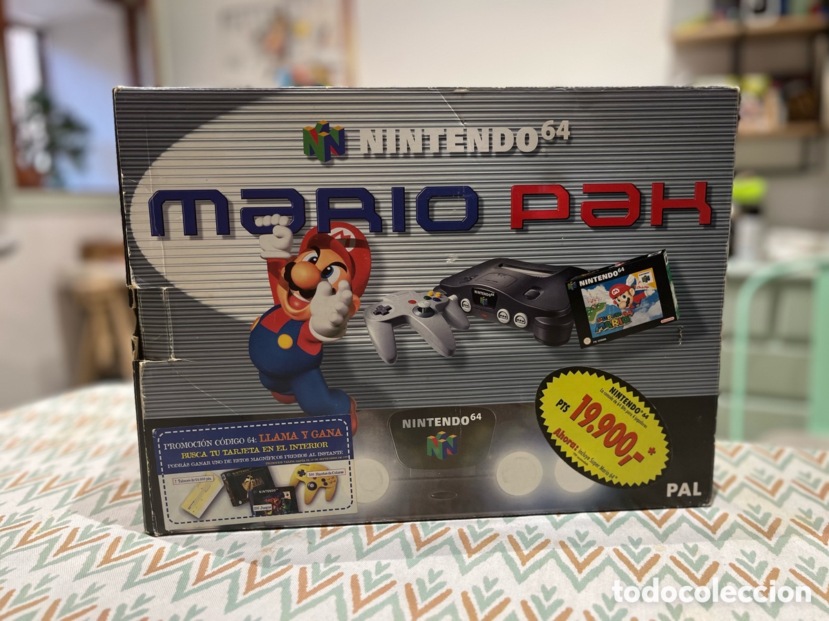 Videojuegos y consolas: Nintendo 64 Mario Pak - Foto 1