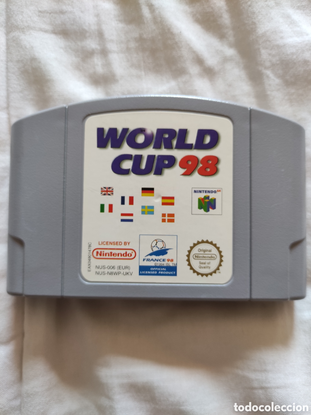 Videojuegos y Consolas: Juego Nintendo 64 world cup 98