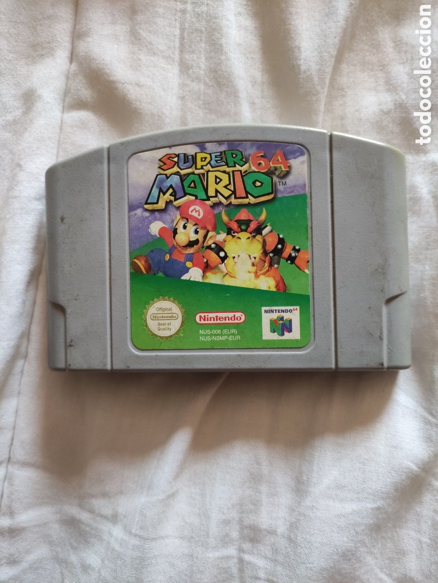 Videojuegos y Consolas: Juego Nintendo 64 super Mario 64