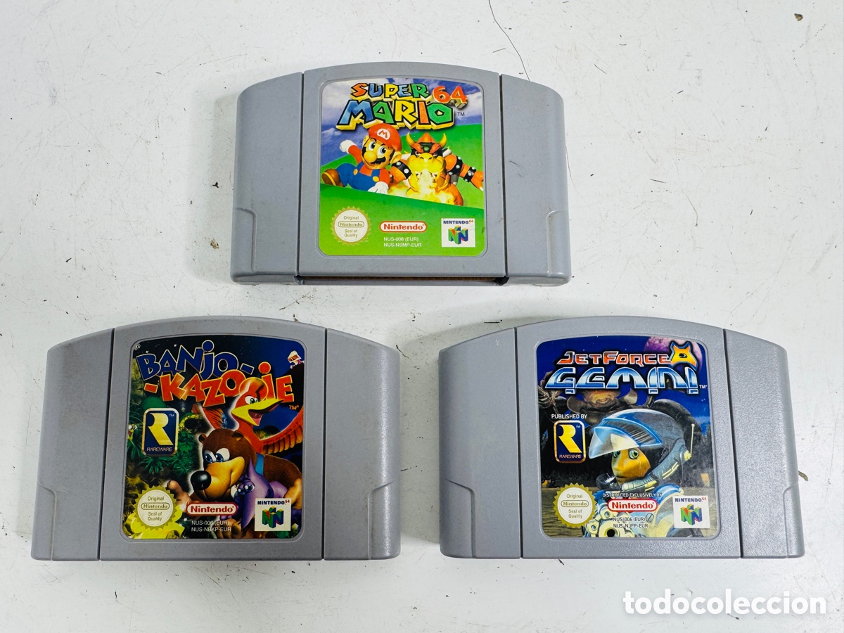 Videojuegos y Consolas: Lote cartuchos Nintendo 64