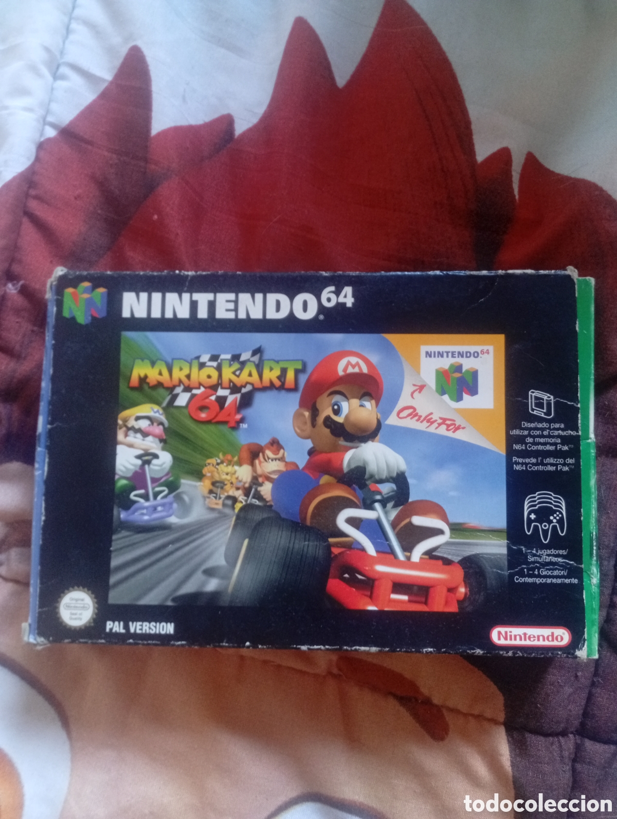 Videojuegos y Consolas: Caja vac&iacute;a y las instrucciones