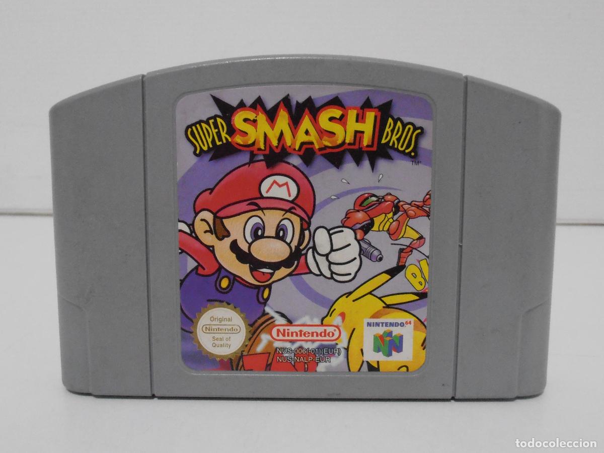 Videojuegos y Consolas: CARTUCHO JUEGO NINTENDO 64, SUPER SMASH BROS, EUR, N64