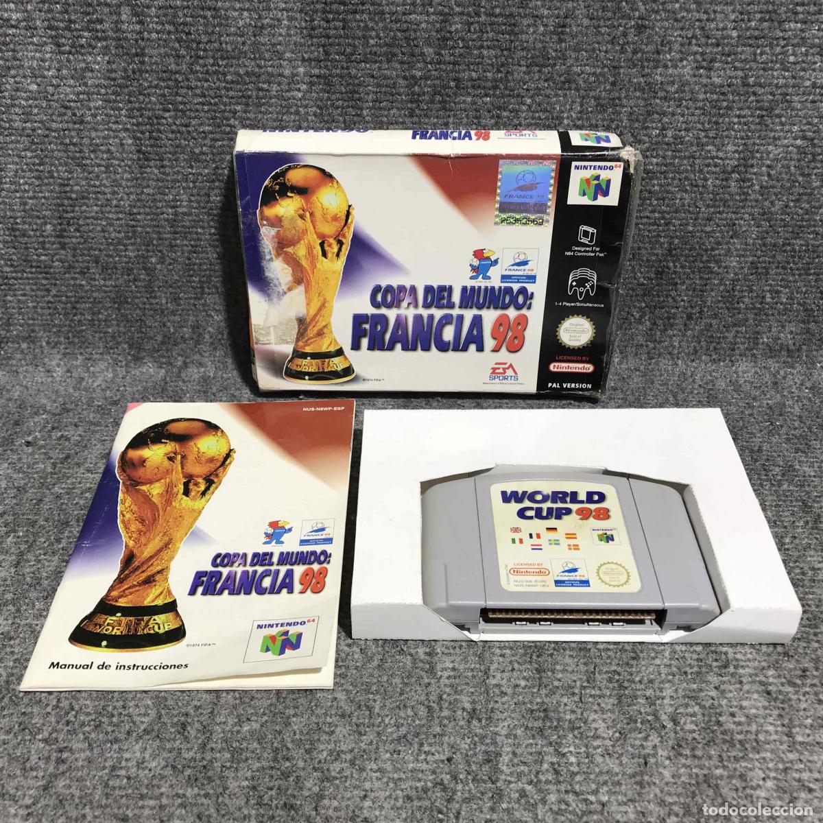 Videojuegos y Consolas: COPA DEL MUNDO FRANCIA 98 NINTENDO 64