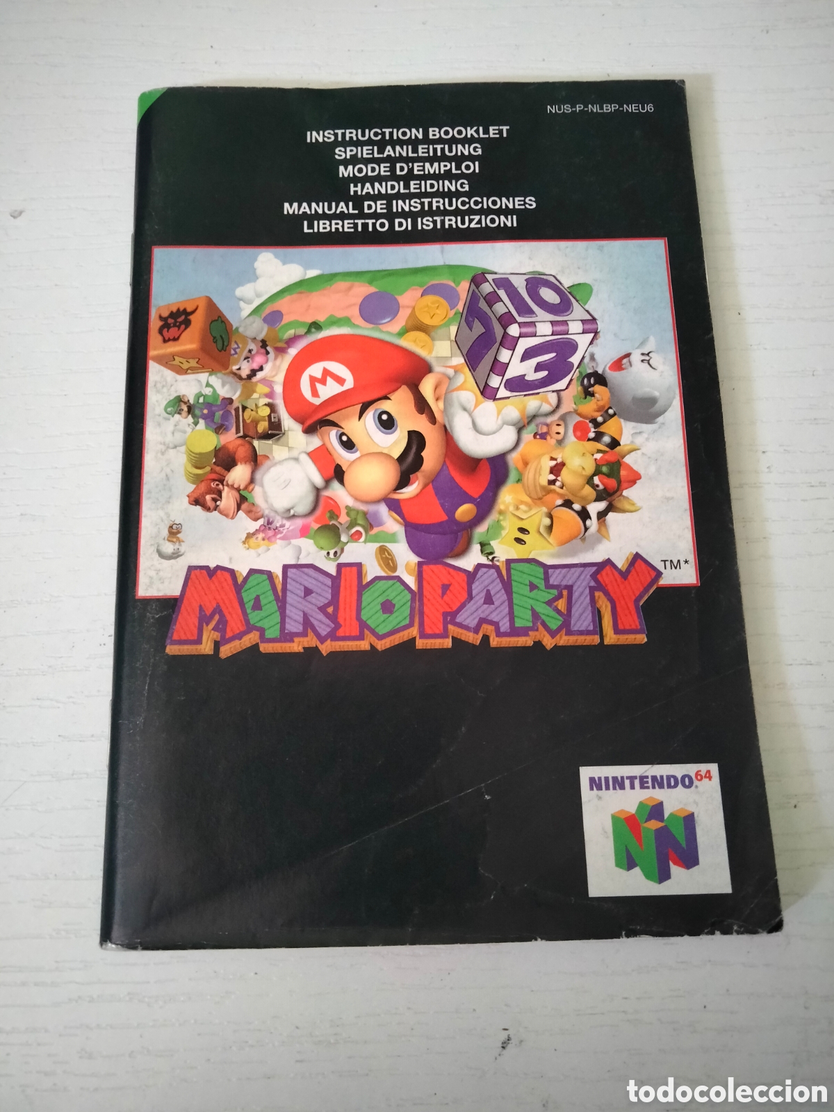 Videojuegos y Consolas: Manual de instrucciones Mario Party Nintendo 64