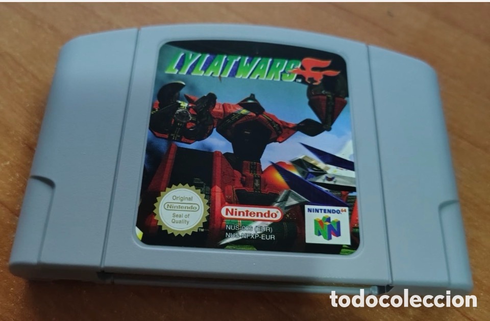 Videojuegos y Consolas: Nintendo 64 Juegos Lylat Wars SOLO CARTUCHO Espa&ntilde;ol (Original)