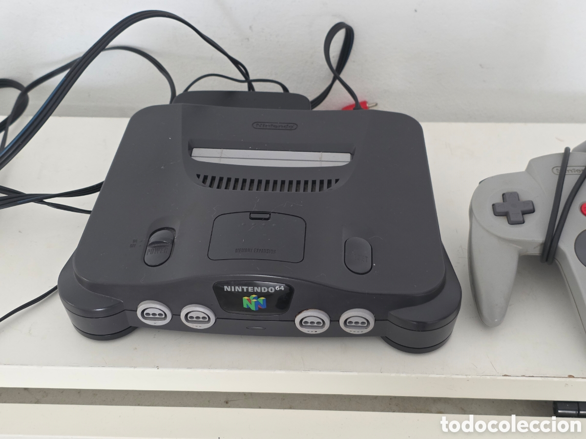 Videojuegos y Consolas: Consola nintendo 64 en muy buen estado general. ✅ Funciona perfectamente Incluye mando original (
