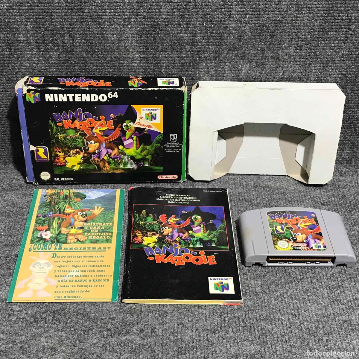 Videojuegos y Consolas: BANJO KAZOOIE NINTENDO 64