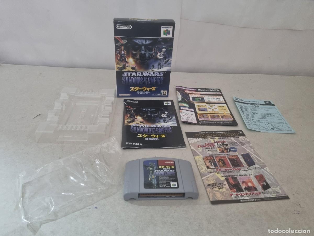 Videojuegos y Consolas: Juego para Nintendo 64 Star wars Shadows of the empire completo edici&oacute;n japonesa