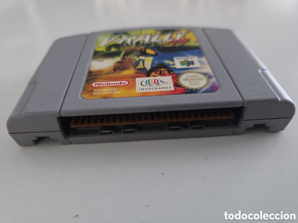 Videojuegos y Consolas: V-Rally 99 Nintendo 64 N64 PAL EUR funcionando