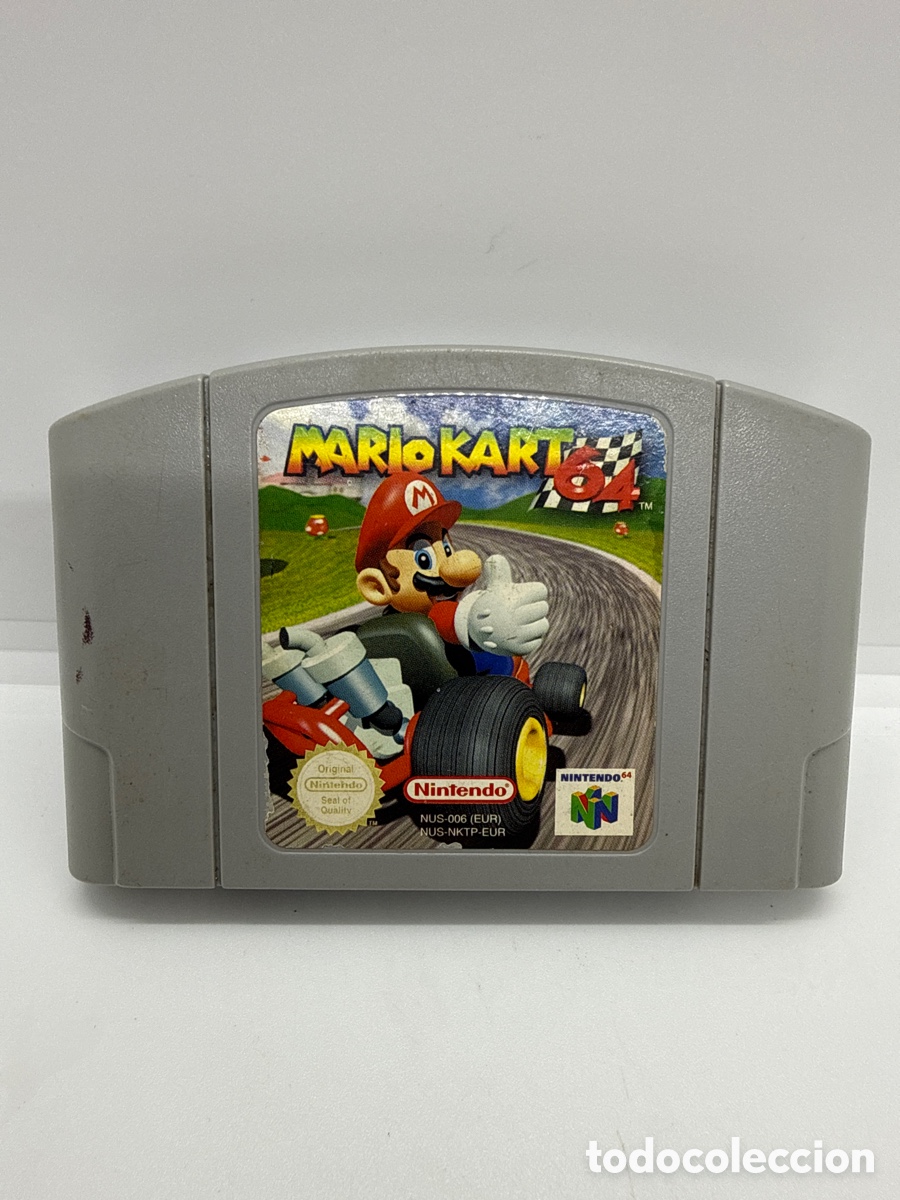 Videojuegos y Consolas: Juego Nintendo Mario kart 64
