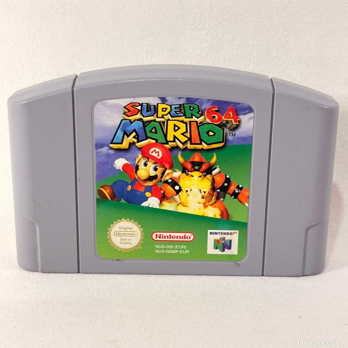 Videojuegos y Consolas: VIDEOJUEGO NINTENDO 64 - SUPER MARIO 64 - EUR