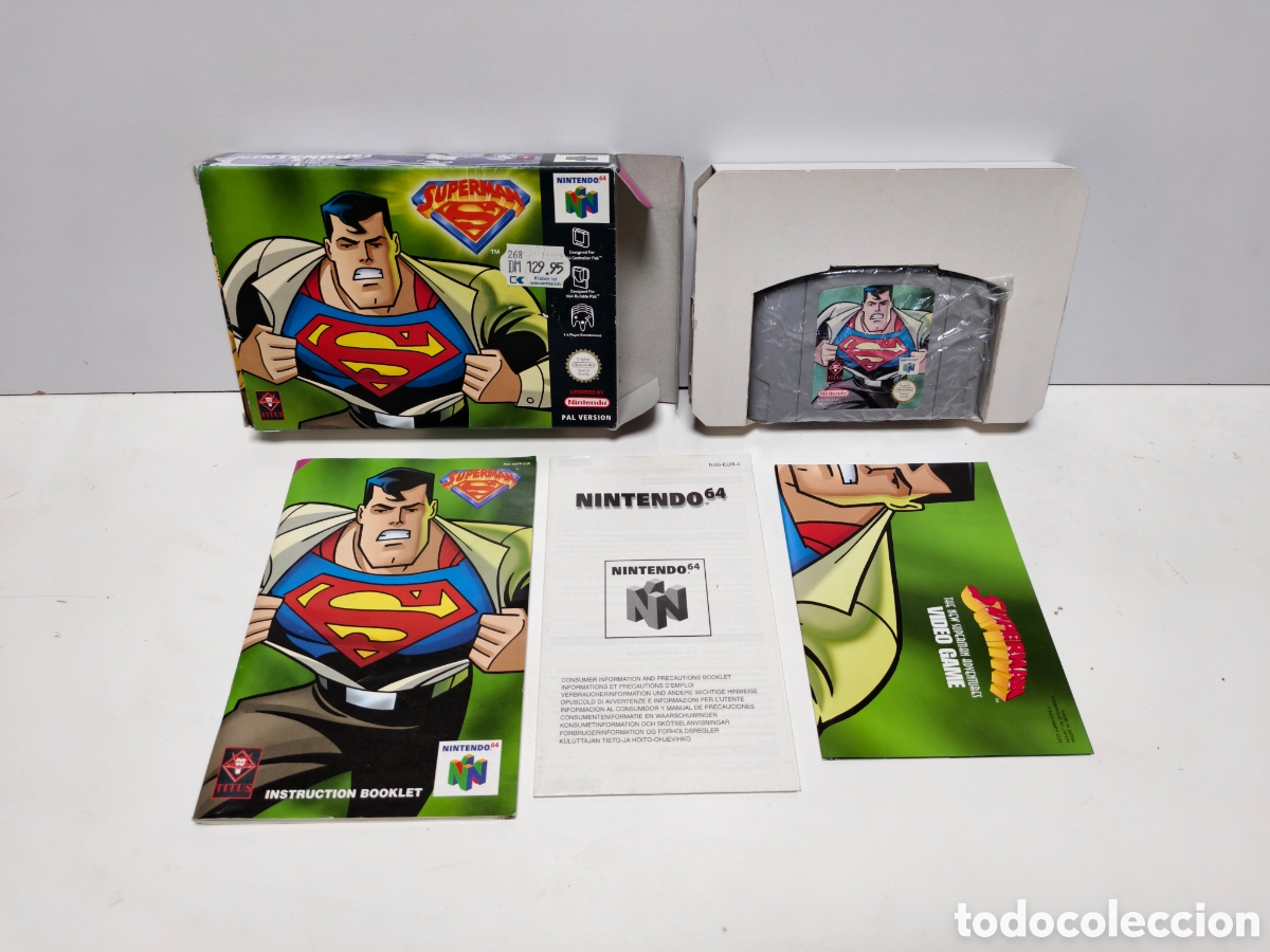 Videojuegos y Consolas: Superman Nintendo 64
