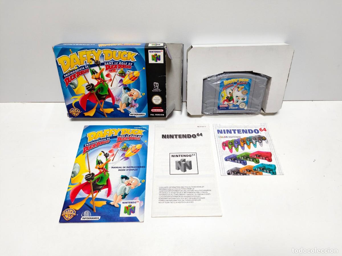 Videojuegos y Consolas: Daffy Duck protagonista de Duck Dodgers Nintendo 64