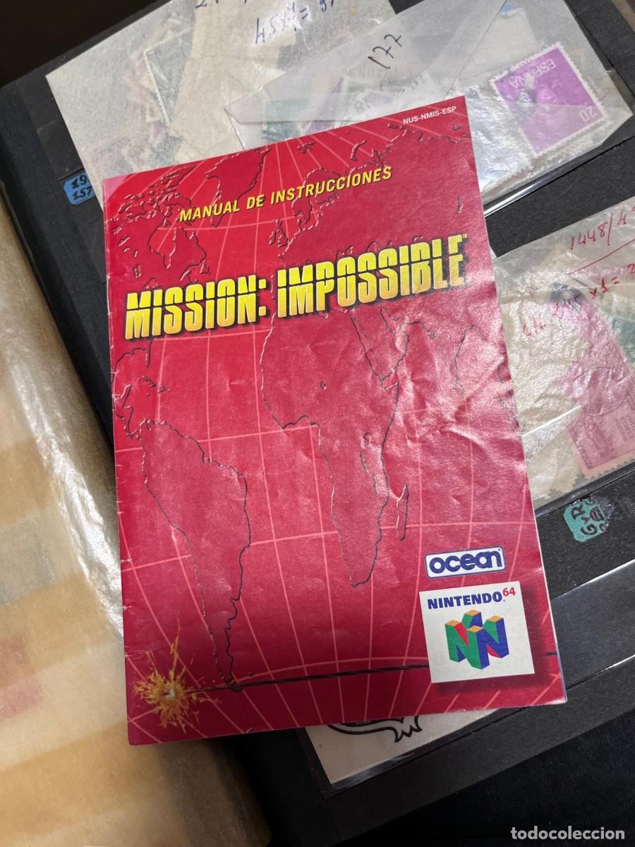 Videojuegos y Consolas: MANUAL DE INSTRUCCIONES MISION IMPOSIBLE NINTENDO 64