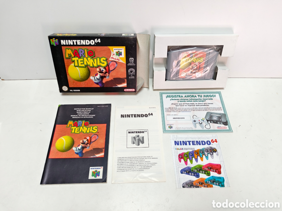 Videojuegos y Consolas: Mario Tennis Nintendo 64