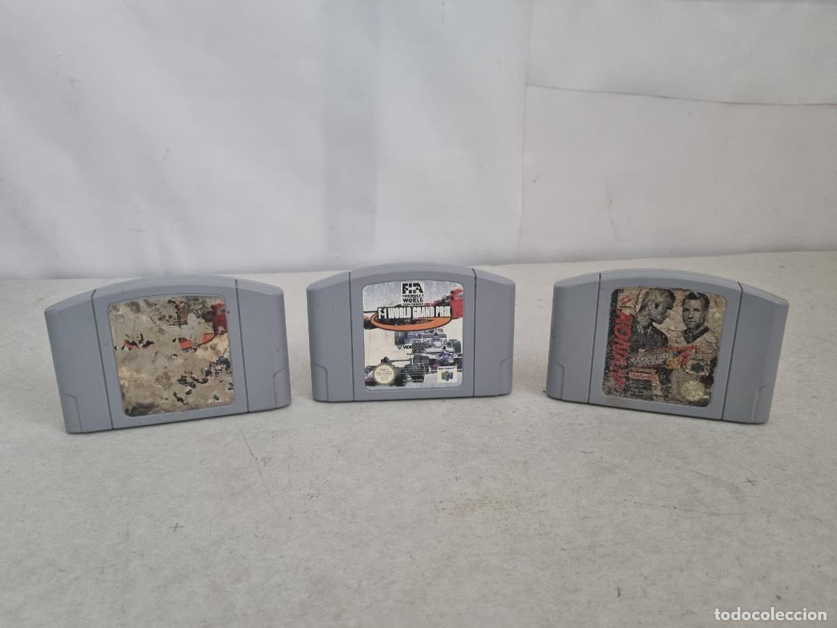 Videojuegos y Consolas: Lote de 3 cartuchos para Nintendo 64 para reparar