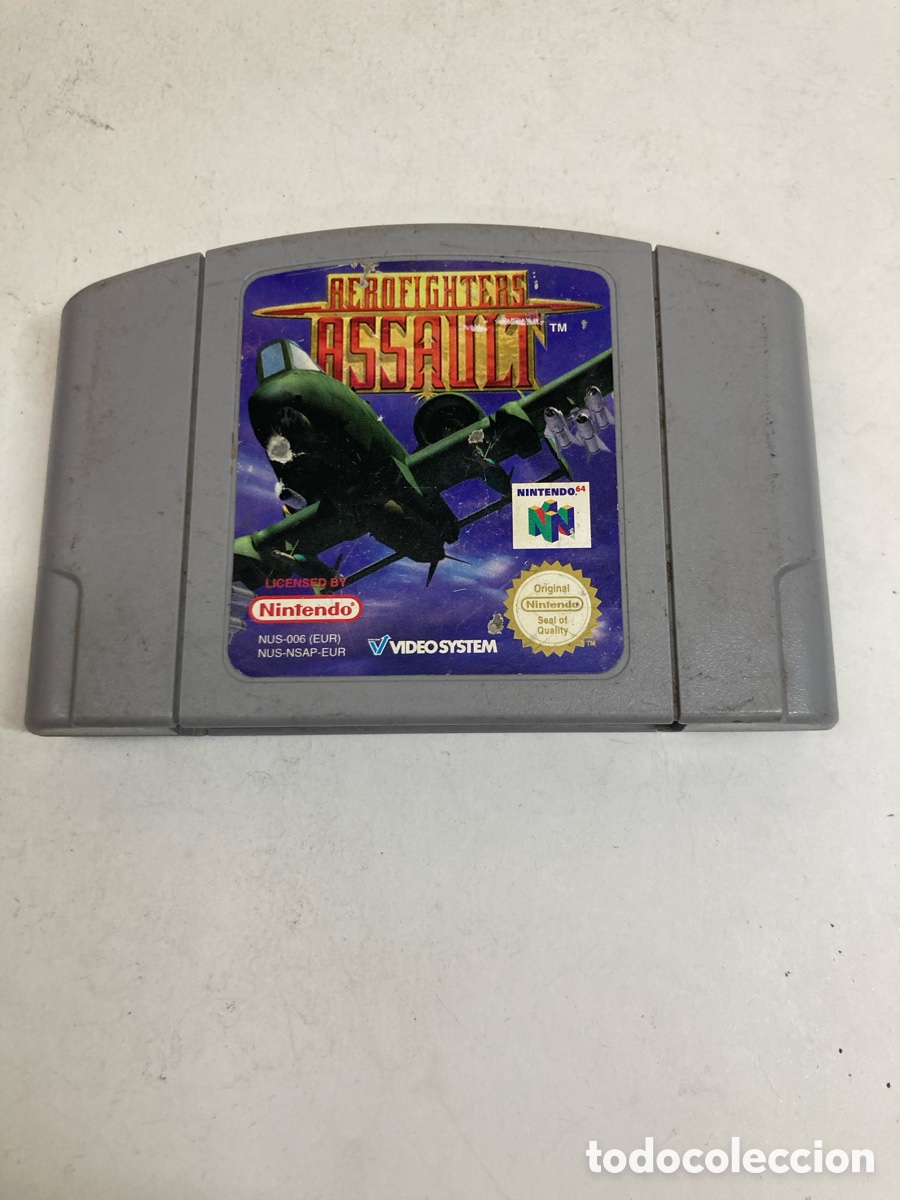 Videospiele und Konsolen: Juego Aero Fighters Assault para la consola Nintendo 64
