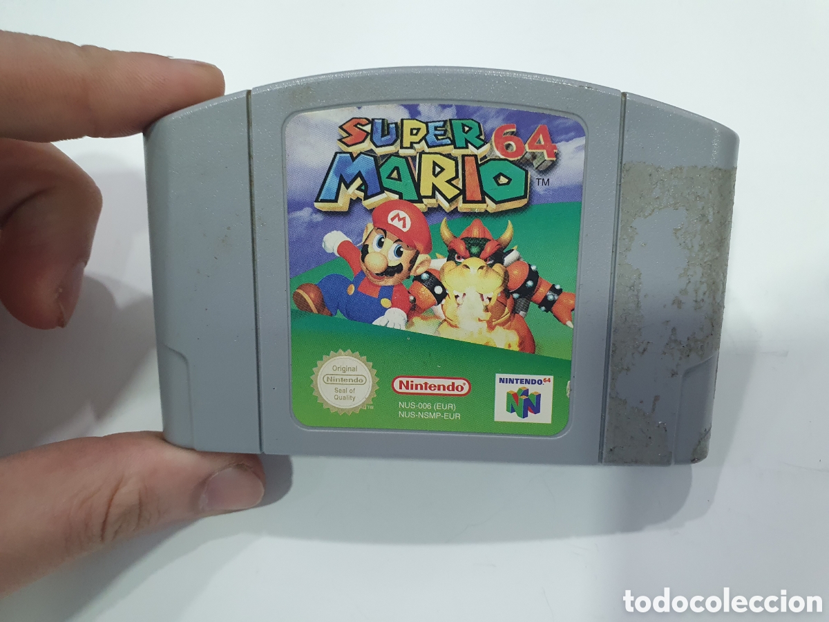Jeux Vid&eacute;o et Consoles: Juego S&uacute;per Mario 64 para Nintendo 64. (L127)