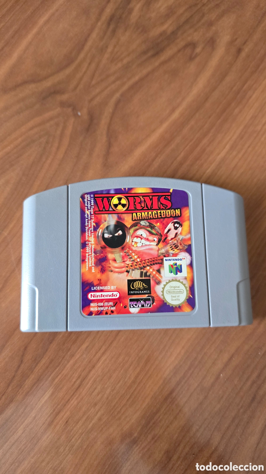 Videojuegos y Consolas: Nintendo 64 - Worms Armageddon (PAL) - Excelente Estado