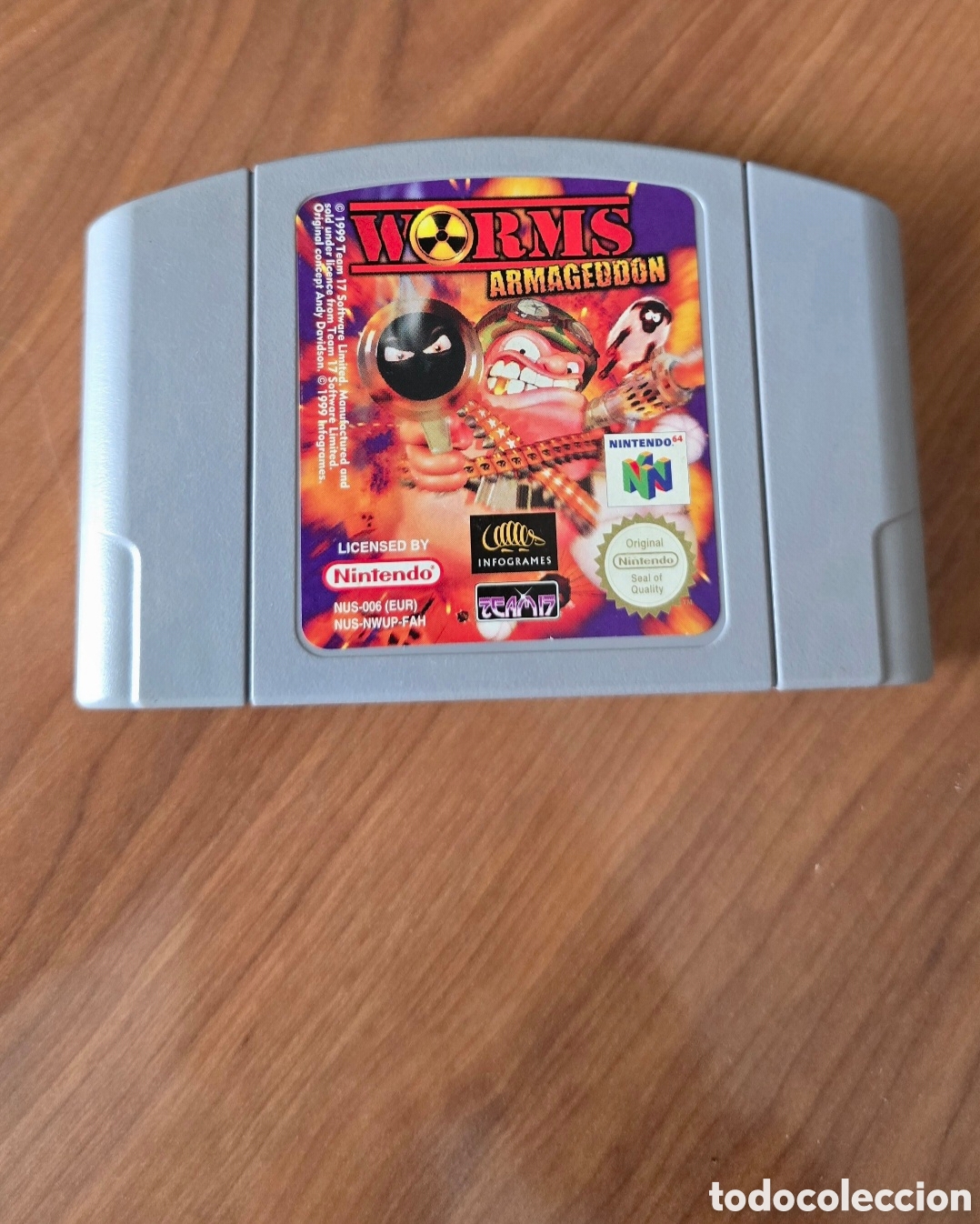 Jeux Vid&eacute;o et Consoles: Nintendo 64 - Worms Armageddon (PAL) - Excelente Estado