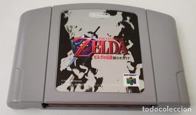 Videojuegos y Consolas: Zelda Ocarina of Time para Nintendo 64 en japon&eacute;s