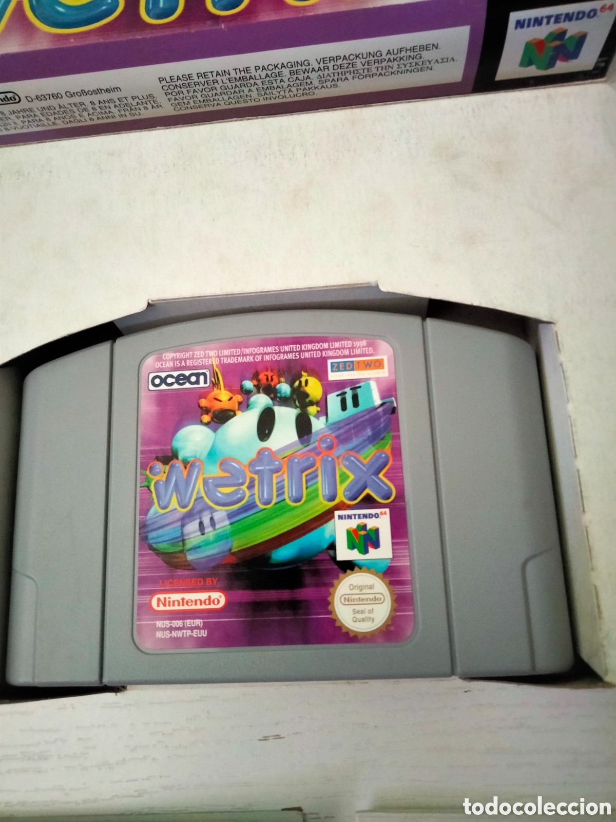 Videojuegos y consolas: Wetrix Nintendo 64 Pal N64 - Foto 2