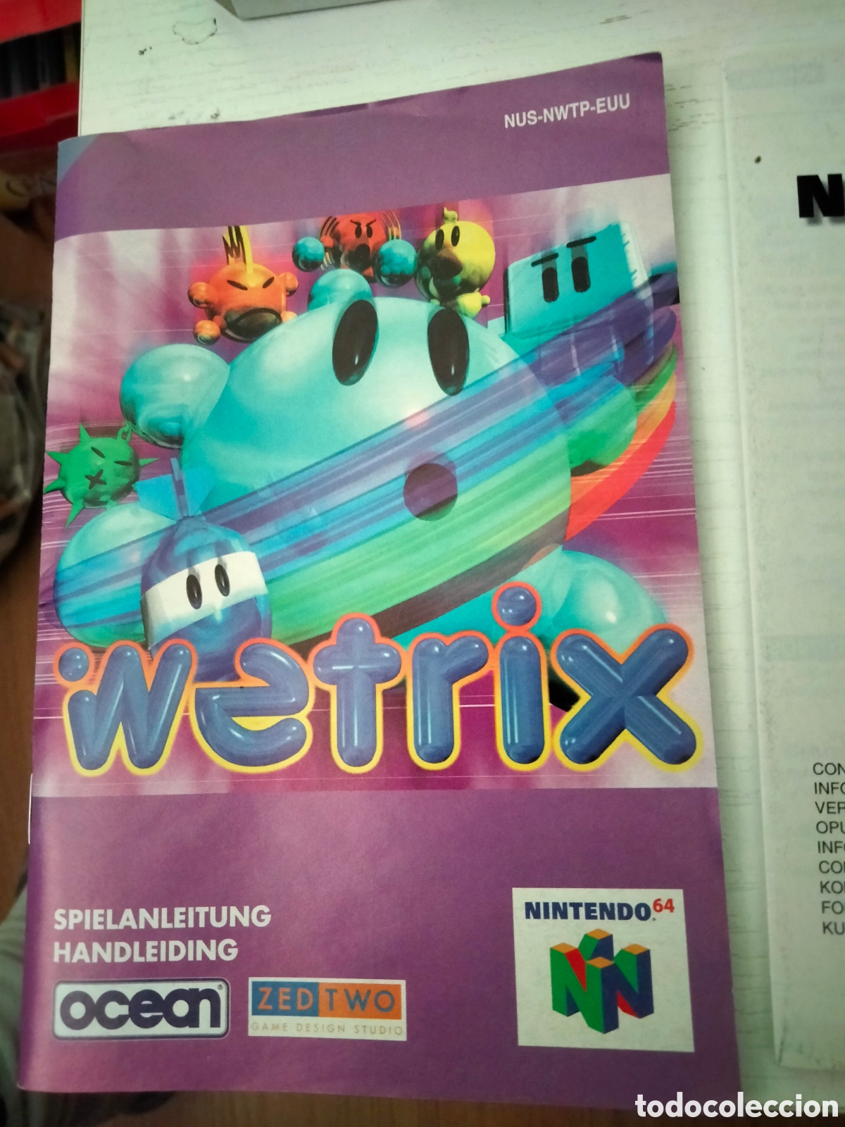 Videojuegos y consolas: Wetrix Nintendo 64 Pal N64 - Foto 3
