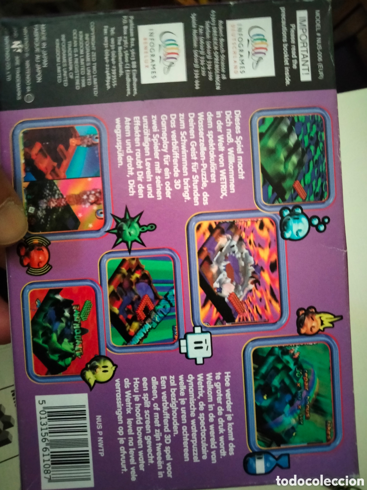 Videojuegos y consolas: Wetrix Nintendo 64 Pal N64 - Foto 8
