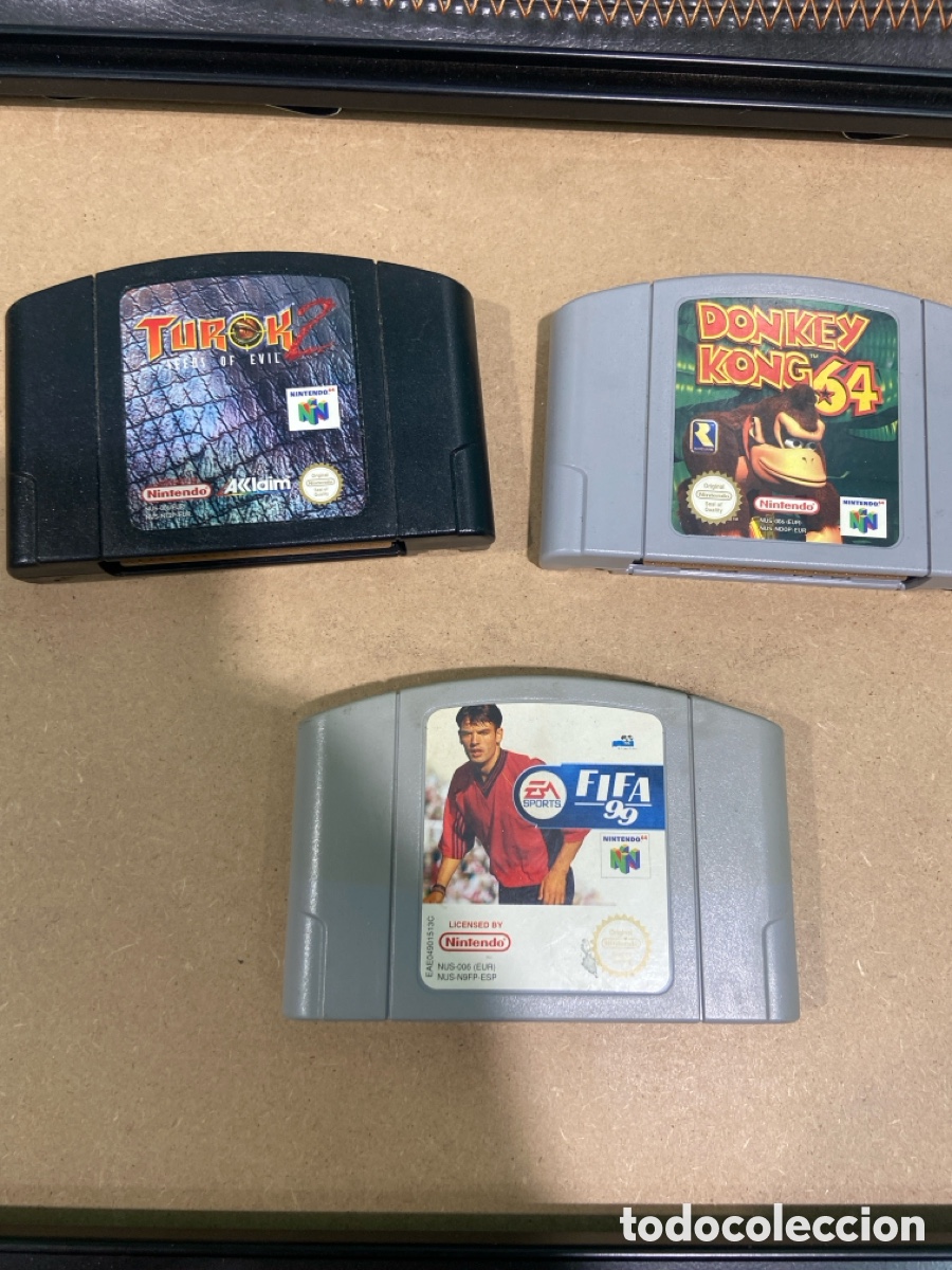 Videojuegos y Consolas: Nintendo 64. Lote 3 Juegos.