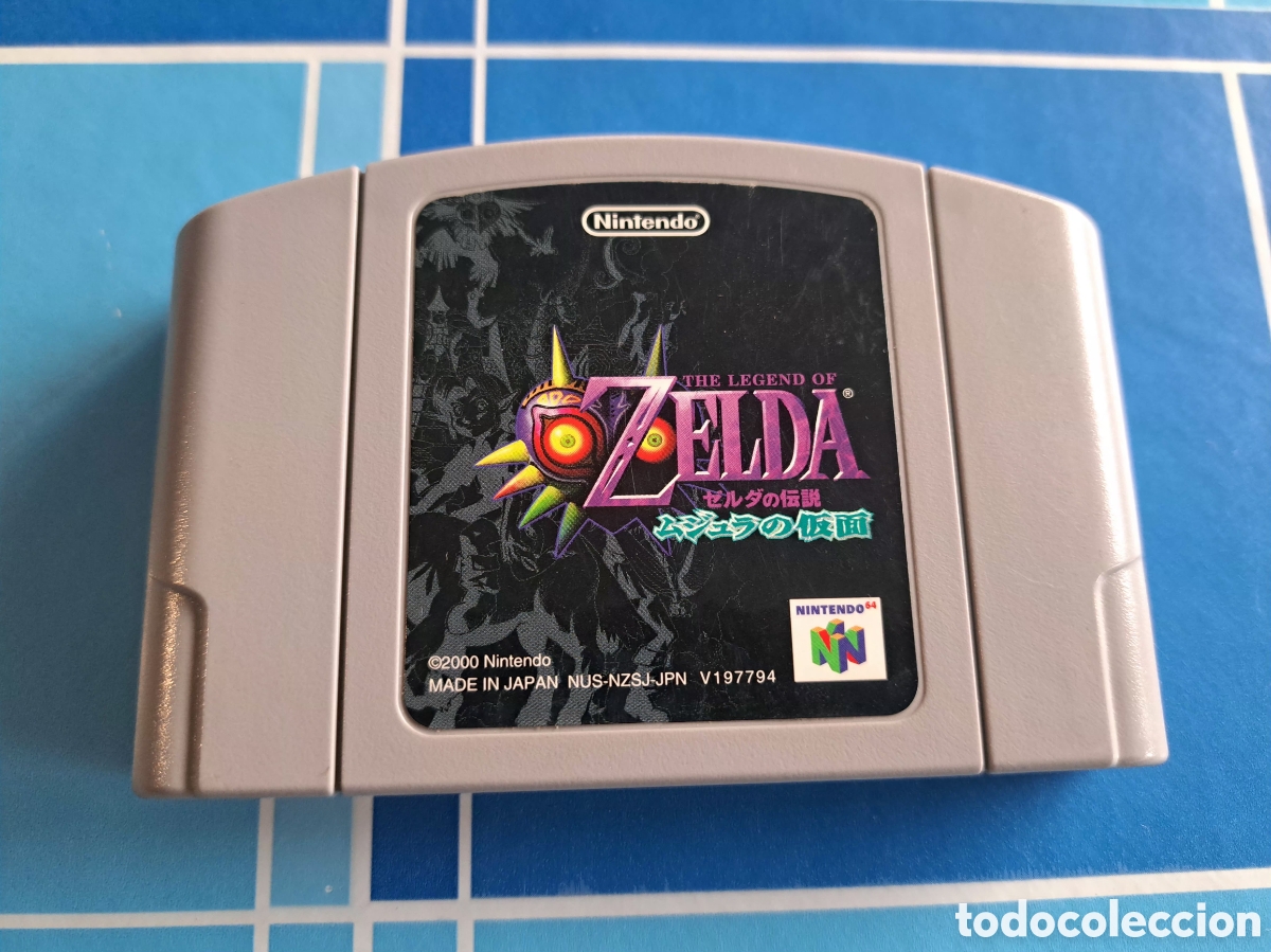 Videojuegos y Consolas: JUEGO THE LEGEND OF ZELDA MAJORA&acute;S MASK NINTENDO 64 N64 JAP&Oacute;N NSTC