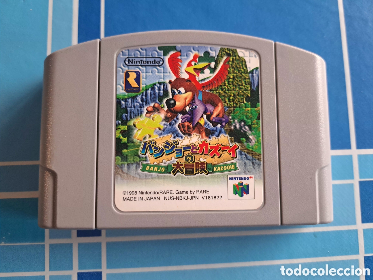 Video Games and Consoles: JUEGO BANJO-KAZOOIE NINTENDO 64 N64 JAP&Oacute;N NSTC