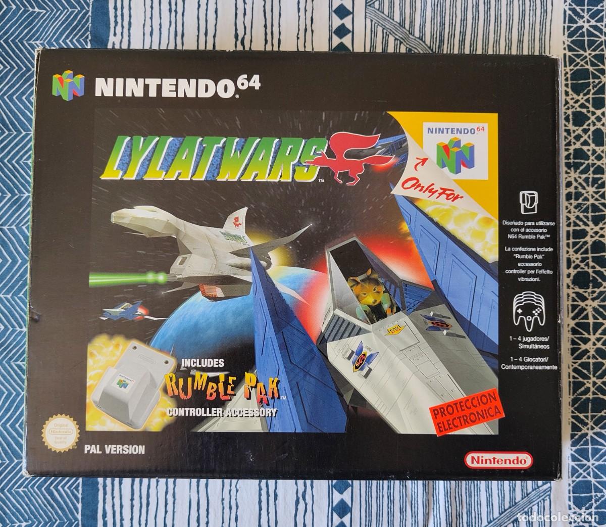 Video Games and Consoles: Lylat Wars - N64 - Completo - Edicion Espa&ntilde;a