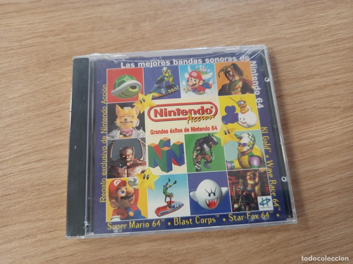 Videojuegos y Consolas: Nintendo Acci&oacute;n, Grandes exitos de Nintendo 64, Las mejores bandas sonoras,SIN ABRIR!.