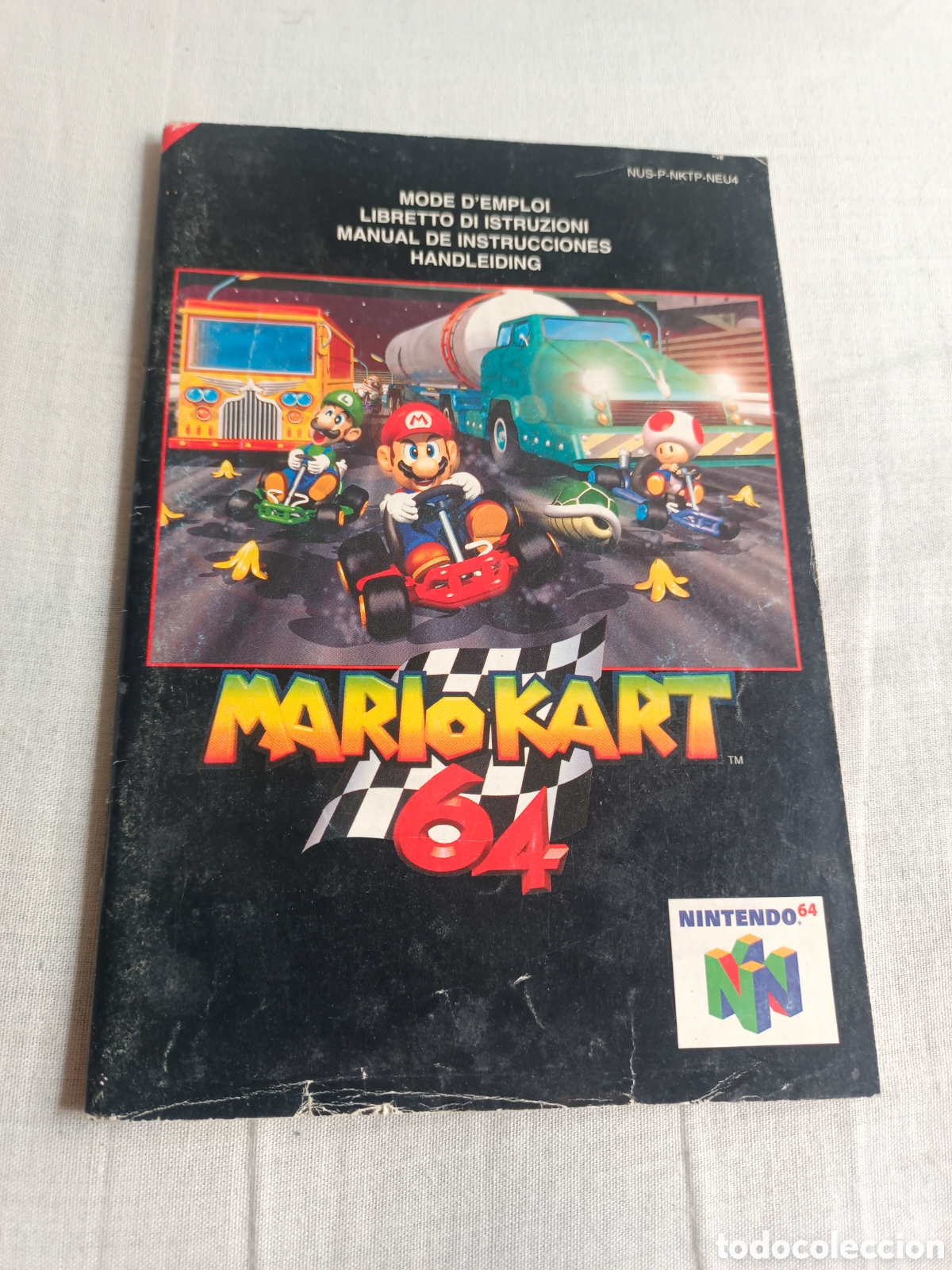 Videojuegos y Consolas: Manual mario kart nintendo 64